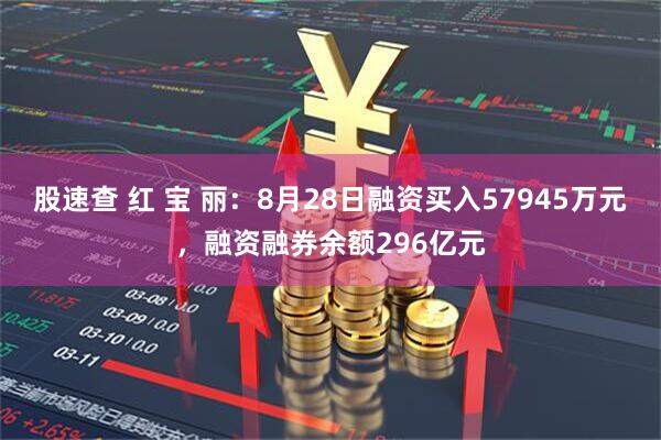 股速查 红 宝 丽：8月28日融资买入57945万元，融资融券余额296亿元